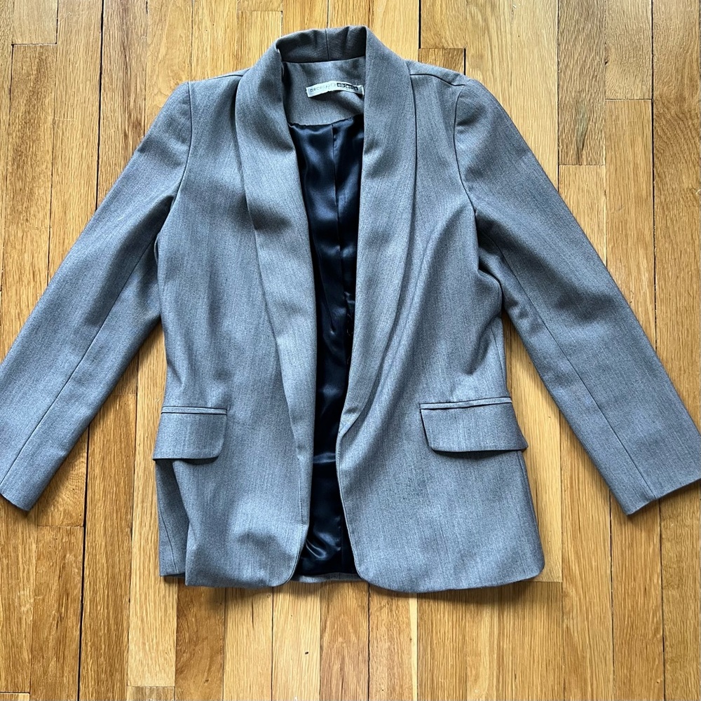 Grey Boyfriend Blazer